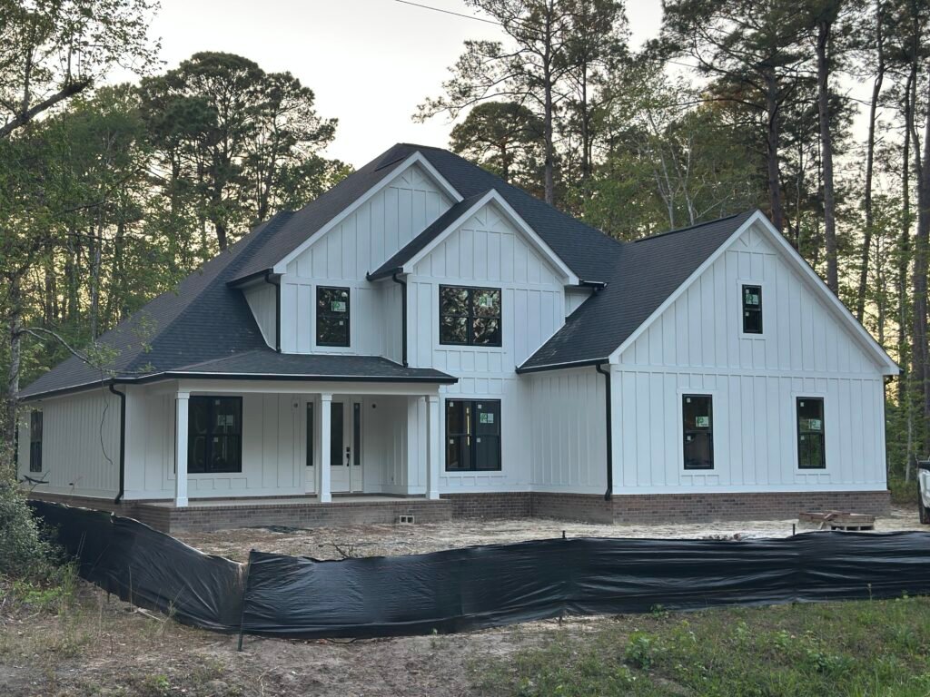 black gutter 6"